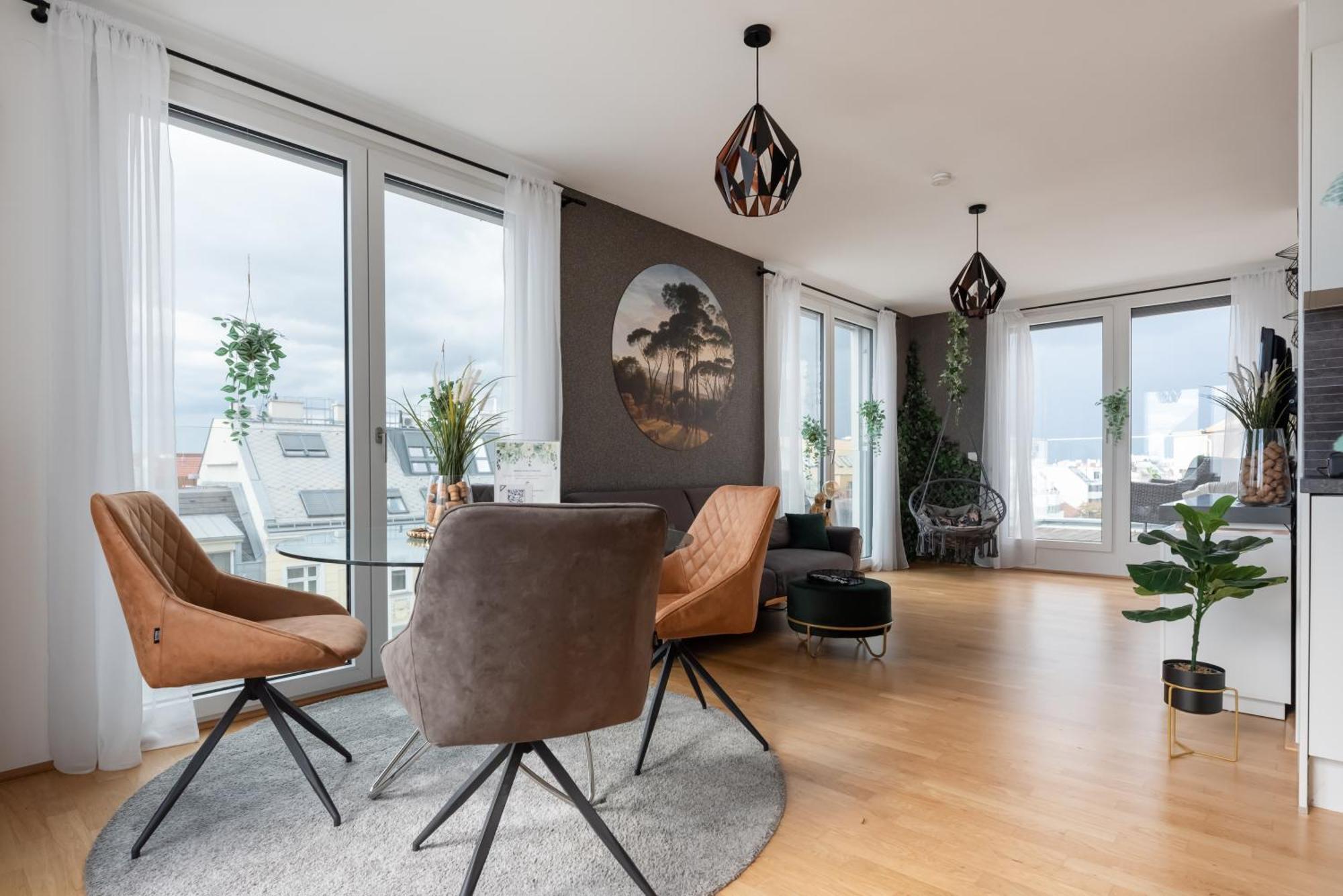 Mit Traumhafter Dachterrasse & Weitblick Apartamento Viena